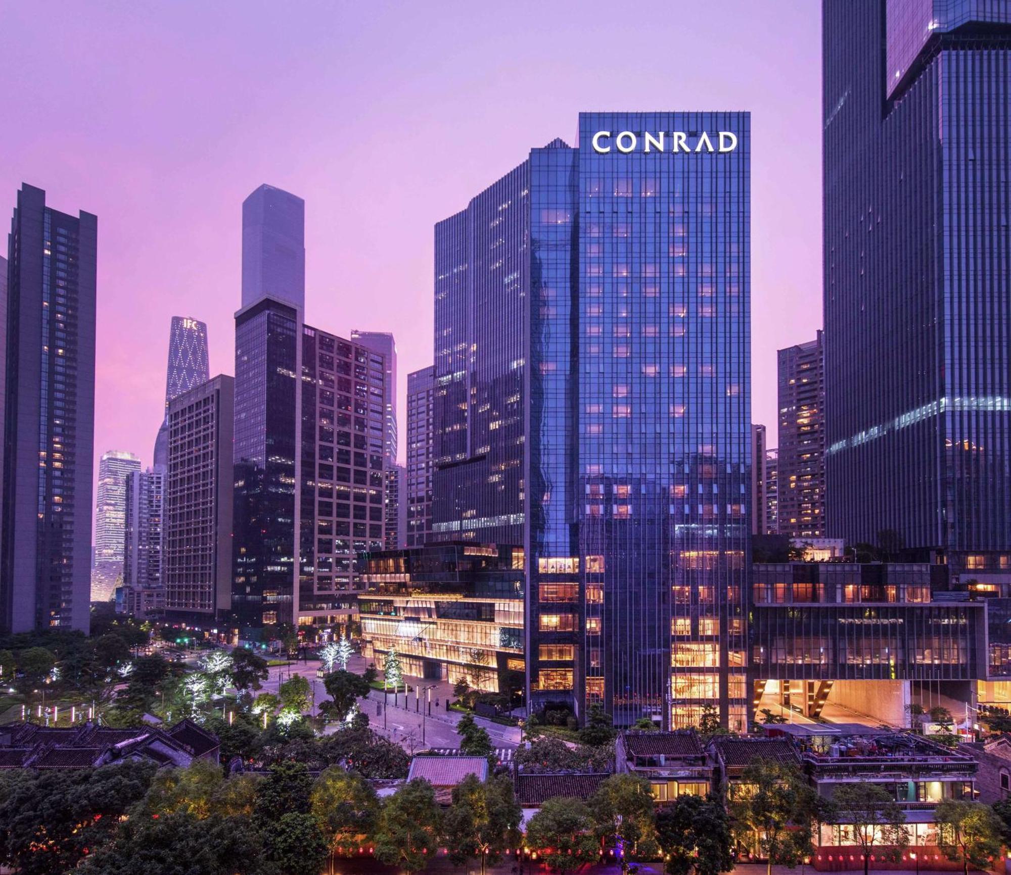 Conrad Guangzhou - Free Shuttle Between Hotel And Exhibition Center During Canton Fair & Exhibitor Registration Counter Экстерьер фото